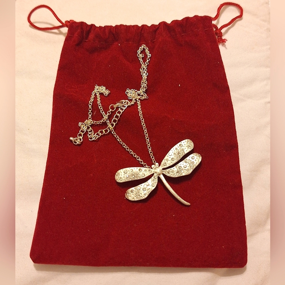 Dragonfly Pendant Necklace